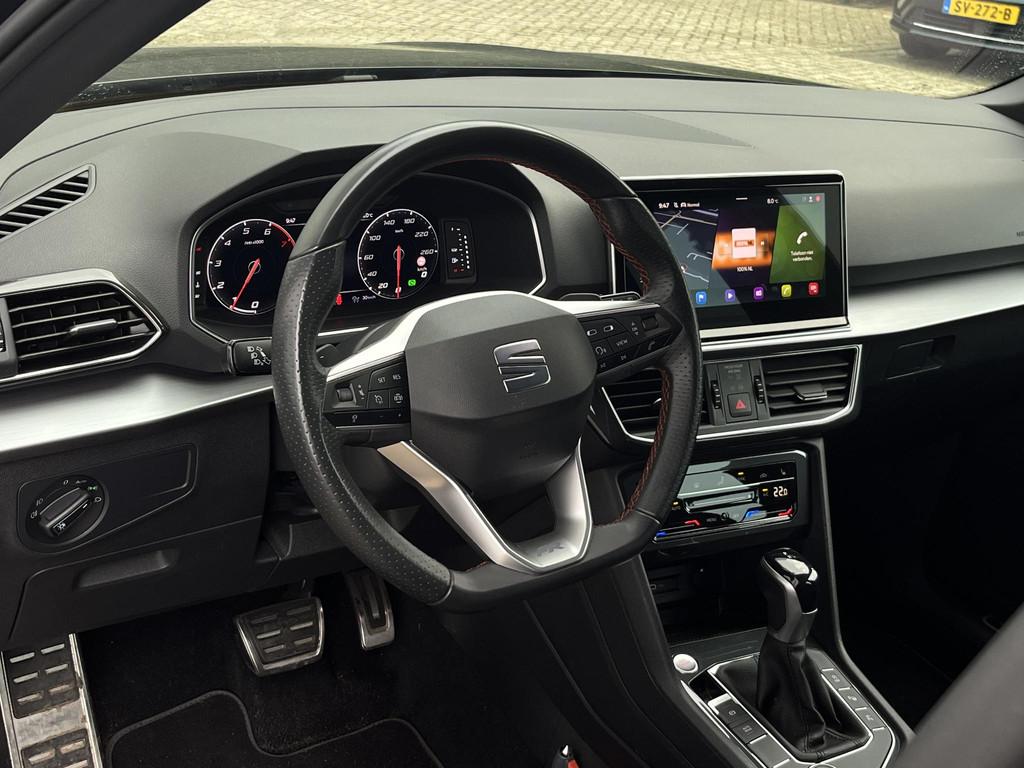 SEAT Tarraco 1.5 TSI FR Business Intense 7-Persoons 360 Came, Stof, 4 cilinders, 150 pk, 7 stoelen