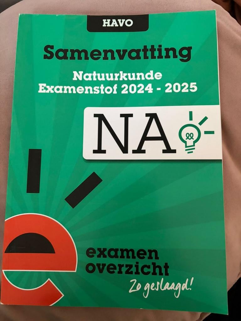 Samenvatting examenstof natuurkunde, Ophalen of Verzenden, Zo goed als nieuw, Prisma of Spectrum