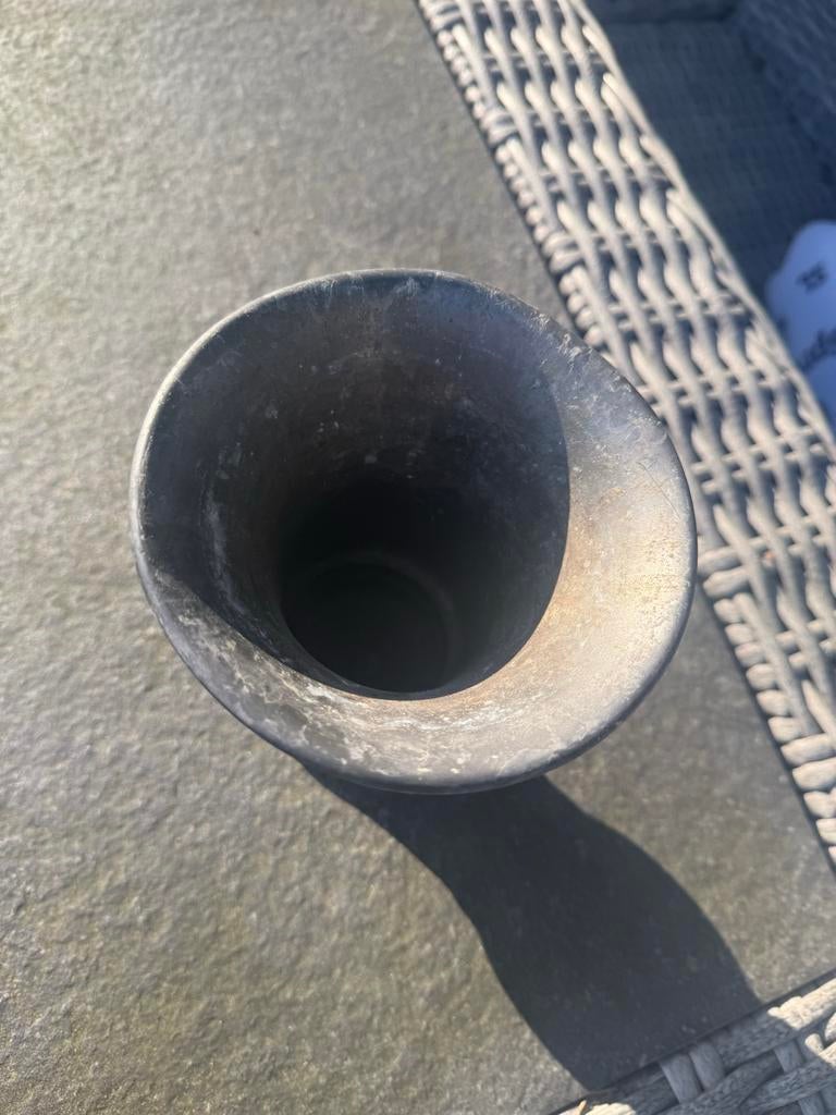 Tinnen vaas RIO Tiel, Ophalen