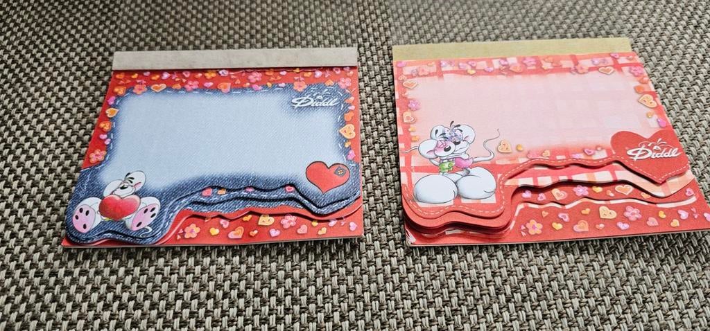 Diddl notitieblokje gelaagd, Verzamelen, Diddl, Ophalen of Verzenden, Zo goed als nieuw