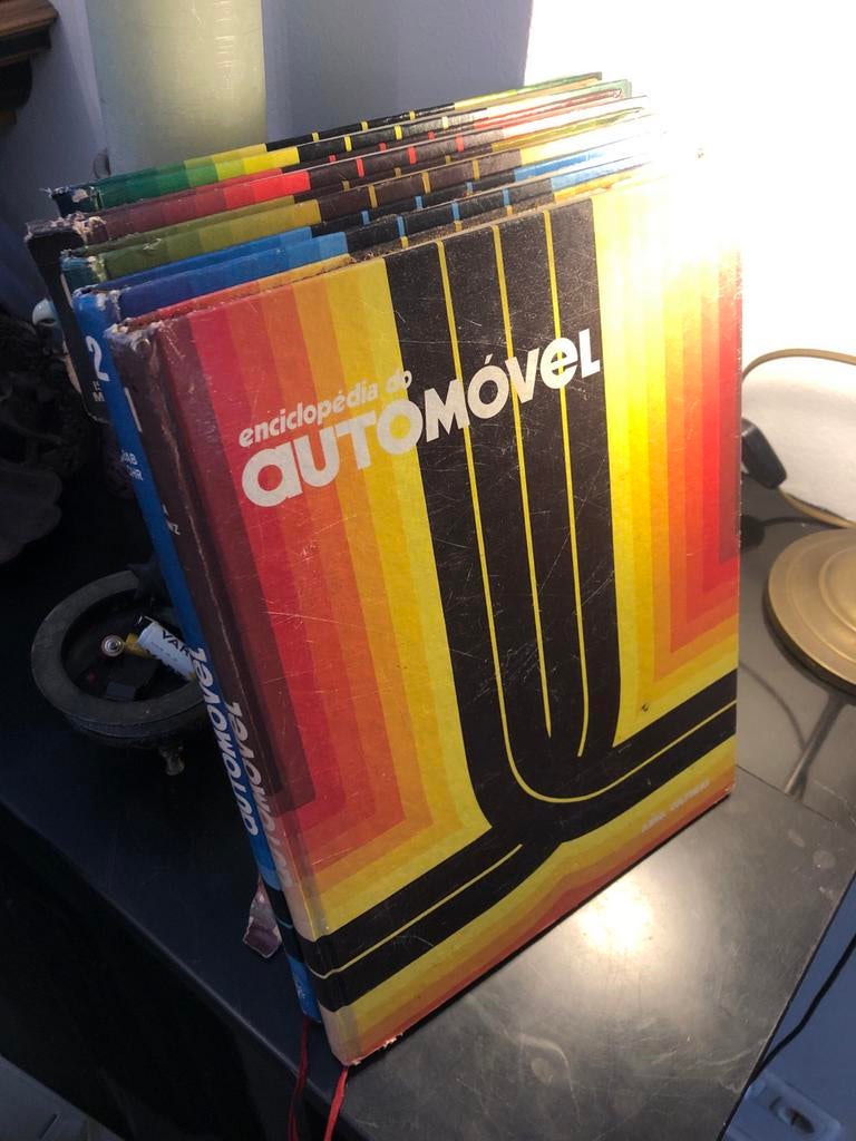 Vintage auto encyclopedie Automovel, Ophalen of Verzenden