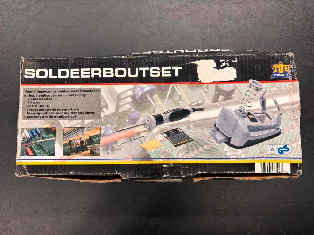 Topcraft soldeerboutset, Ophalen of Verzenden, Gebruikt