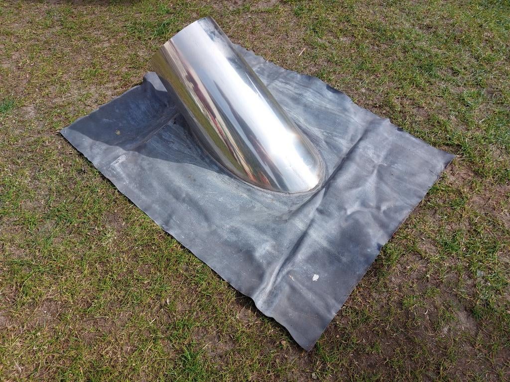 Loodslabbe hellend dak, Doe-het-zelf en Verbouw, Dakpannen en Dakbedekking, Ophalen, Zo goed als nieuw, Overige materialen, Overige typen