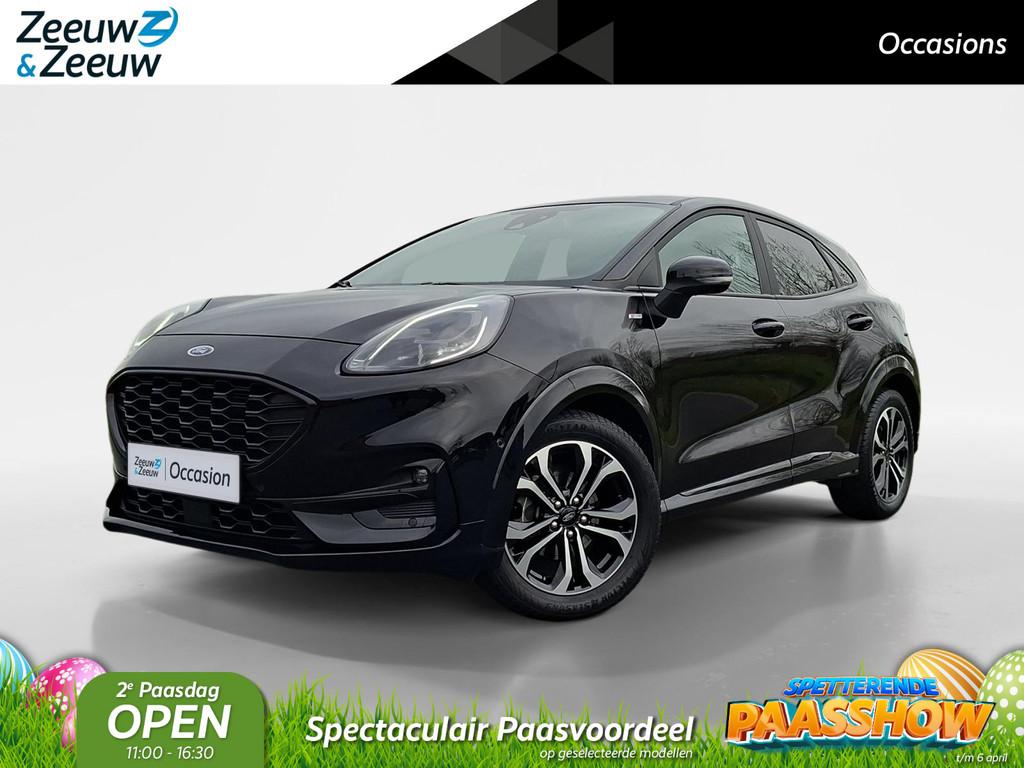 Ford Puma 1.0 EcoBoost ST-Line X 155Pk | Winterpack | Driver, 12 maanden, Zwart, 665 kg, Bedrijf