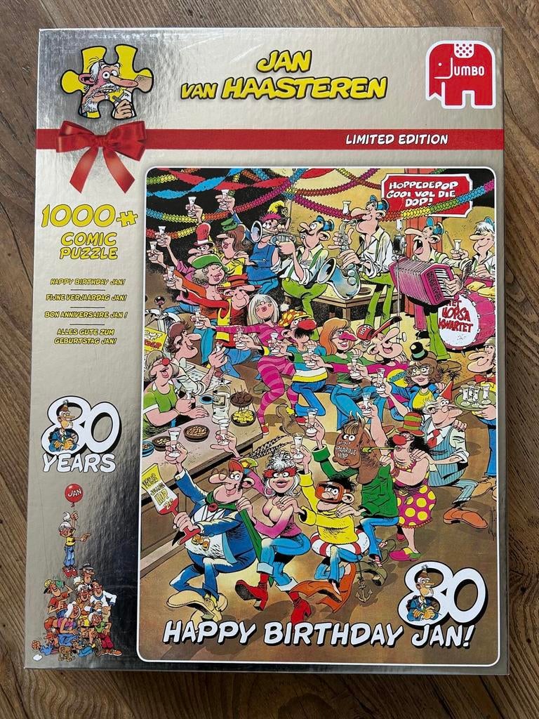 Jan van Haasteren Limited edition, Ophalen of Verzenden, 500 t/m 1500 stukjes, Zo goed als nieuw