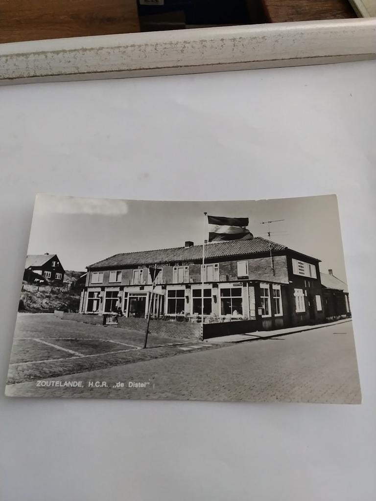 ZOUTELANDE. H.C.R.  "DE DISTEL ", Ophalen of Verzenden, Voor 1920, Zuid-Holland