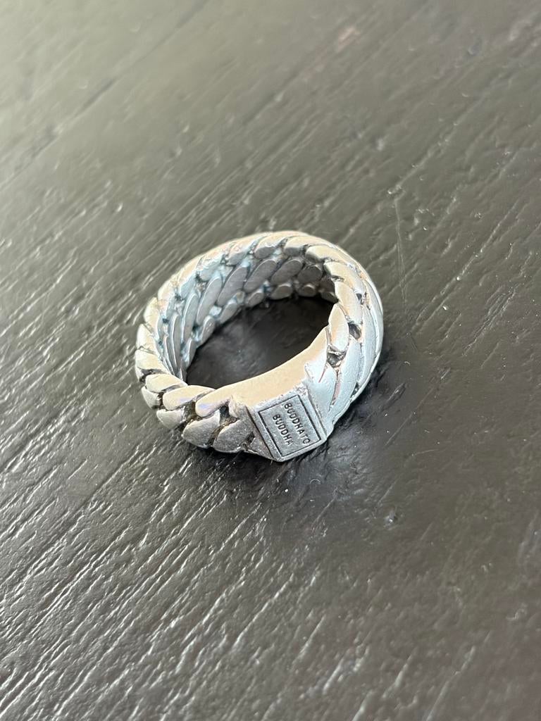 Buddha to Buddha Ben Ring Zilver 925 - Maat 18, Sieraden, Tassen en Uiterlijk, Ringen, 18 tot 19, Ophalen of Verzenden, Zo goed als nieuw