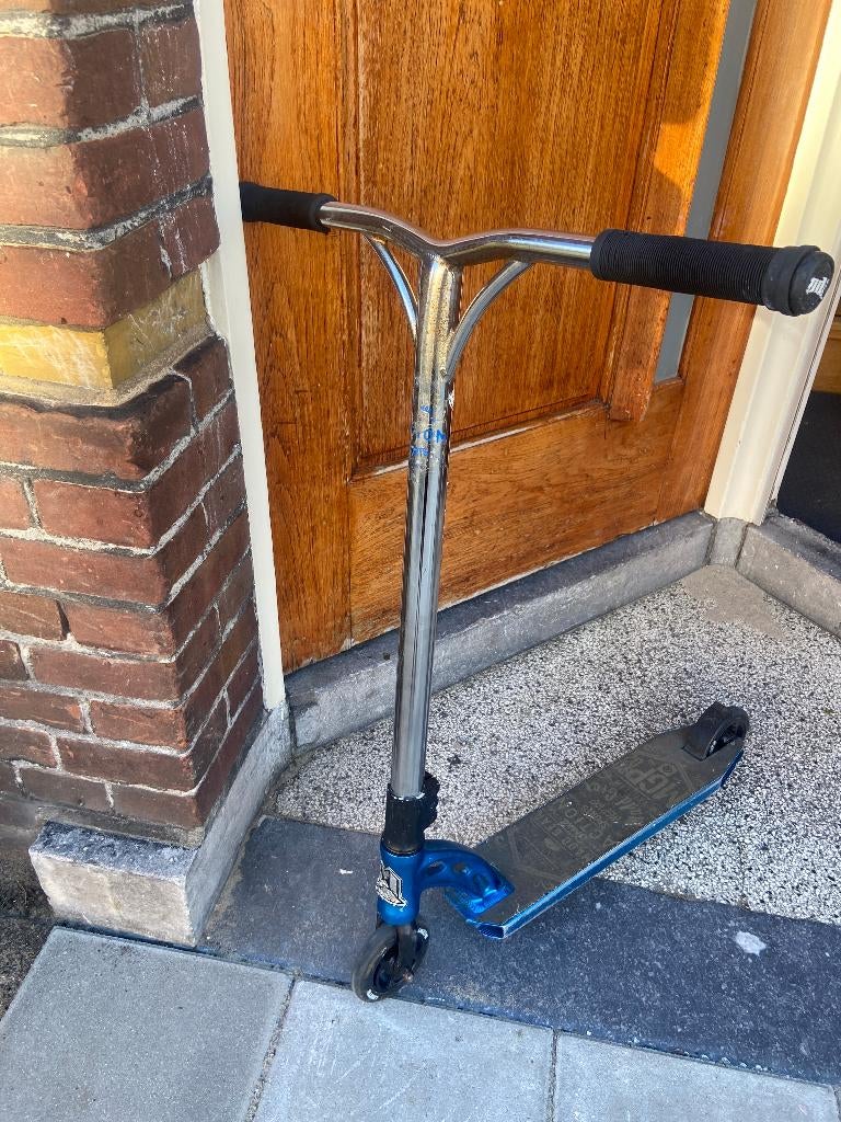 Madd Gear MGP VX7 Team stuntstep — blauw, Fietsen en Brommers, Steps, Gebruikt, Gewone step, Ophalen of Verzenden