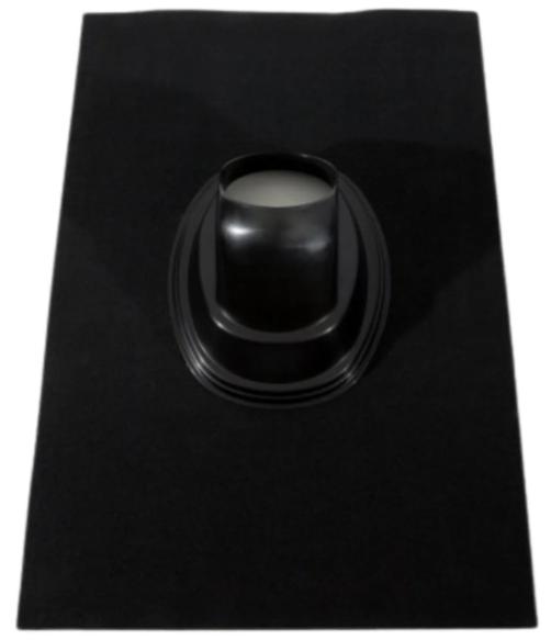 dakdoorvoer Pan Ubiflex, Ophalen, Kunststof, Zwart, Overige typen