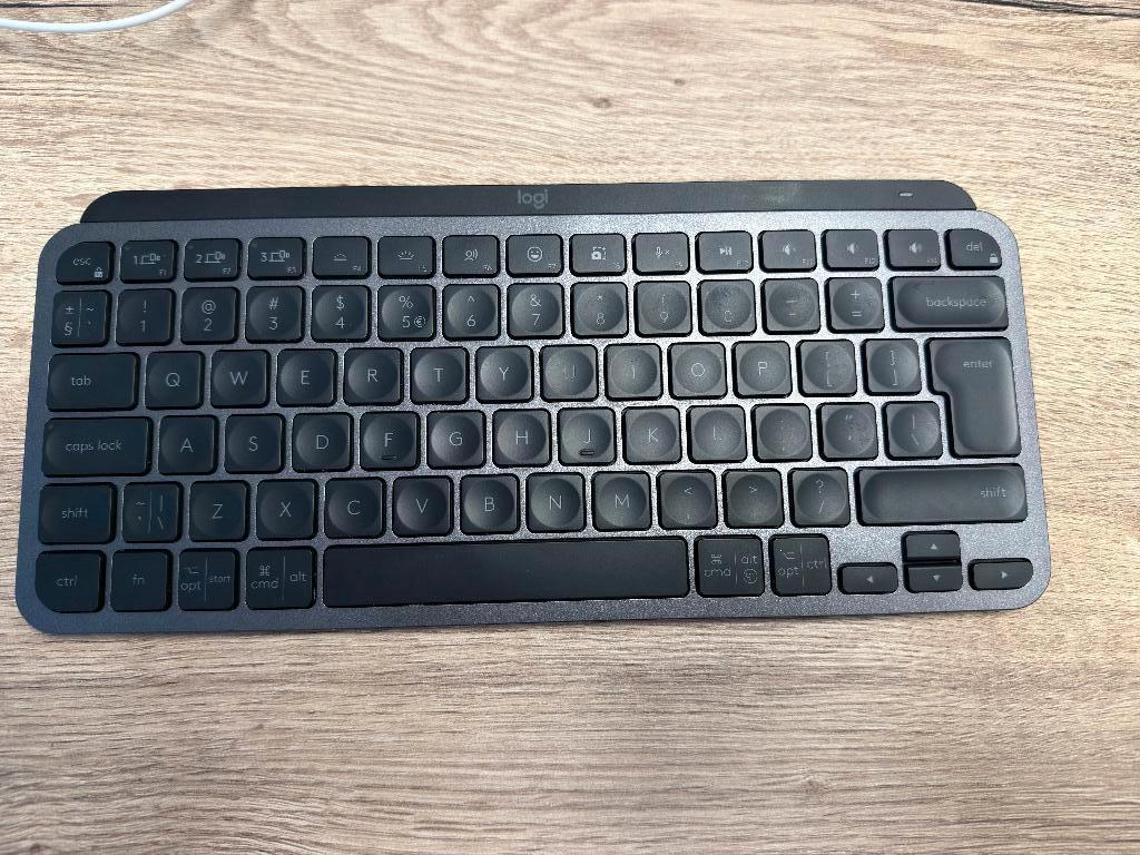 Logitech MX Keys mini, Computers en Software, Toetsenborden, Zo goed als nieuw, Qwerty, Draadloos, Ergonomisch, Ophalen of Verzenden