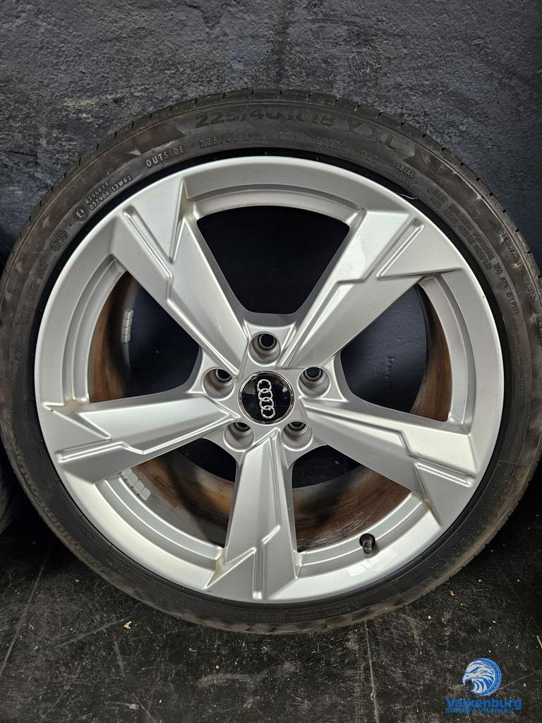 7mm! Originele Audi A3 18 inch Rotor velgen 5x112 zomerbande, 18 inch, Gebruikt, -, -