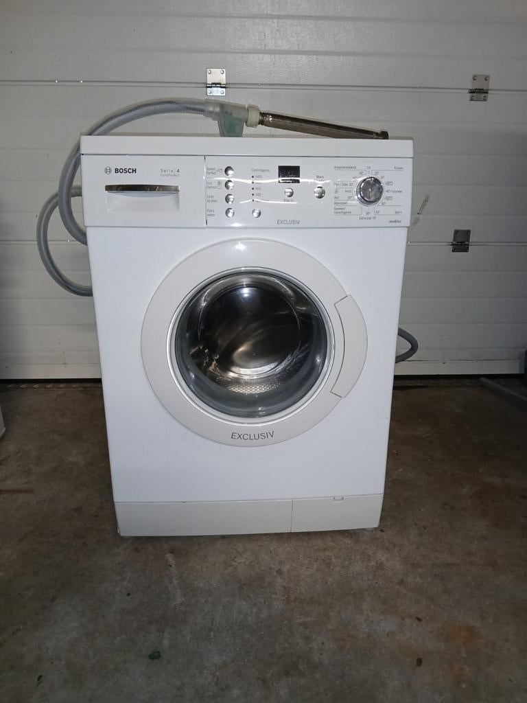 Bosch Serie 4 Exclusiv wasmachine, Ophalen