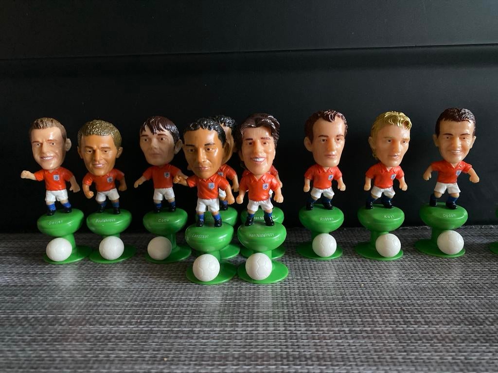 Voetbalpoppetjes Super de Boer WK 2006, Verzamelen, Sportartikelen en Voetbal, Ophalen of Verzenden, Gebruikt, Overige sporten
