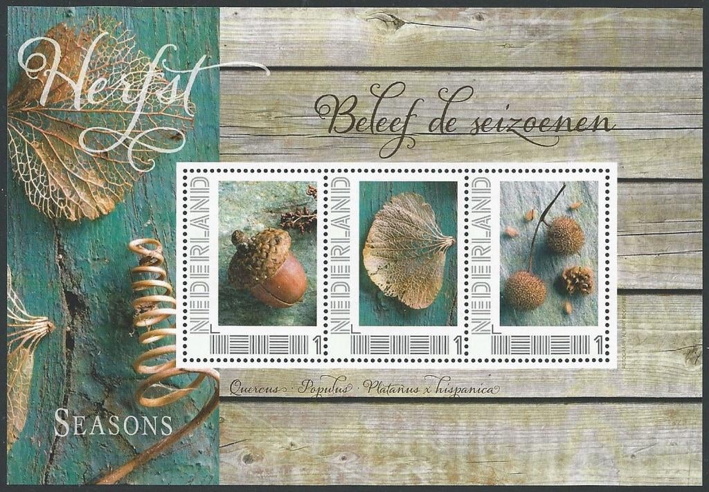 Postzegels Vier Jaargetijden: Herfst, Postzegels en Munten, Postzegels | Nederland, Ophalen of Verzenden, Na 1940, Postfris