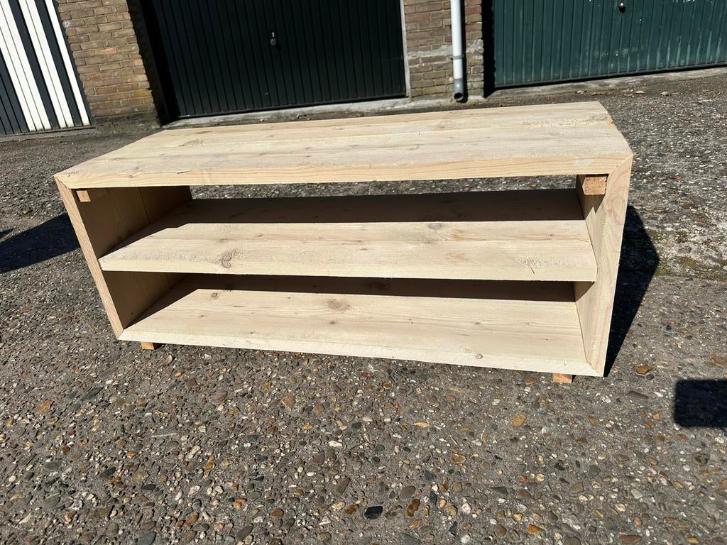 Steigerhouten schoenenkast, Ophalen, Gebruikt