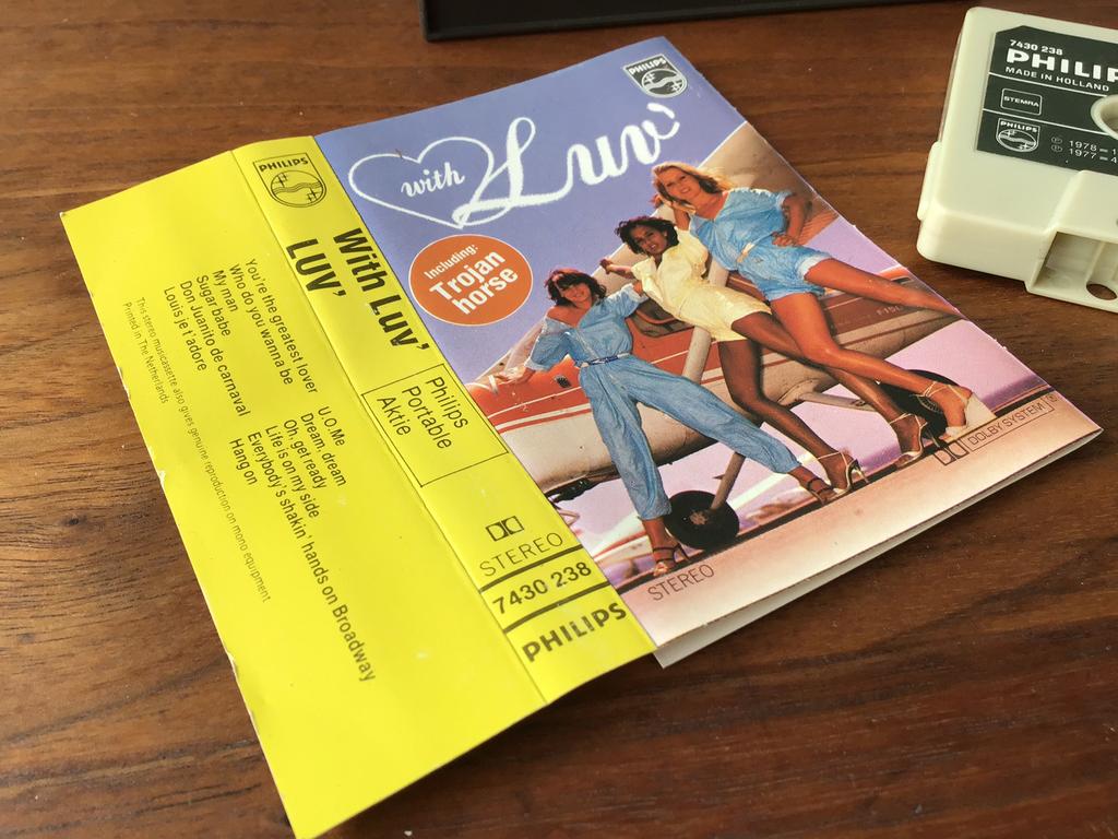 MC 1978, LUV’, WITH LUV’, PHILIPS, 7430-238, Ophalen of Verzenden, Gebruikt, Pop, 1 bandje