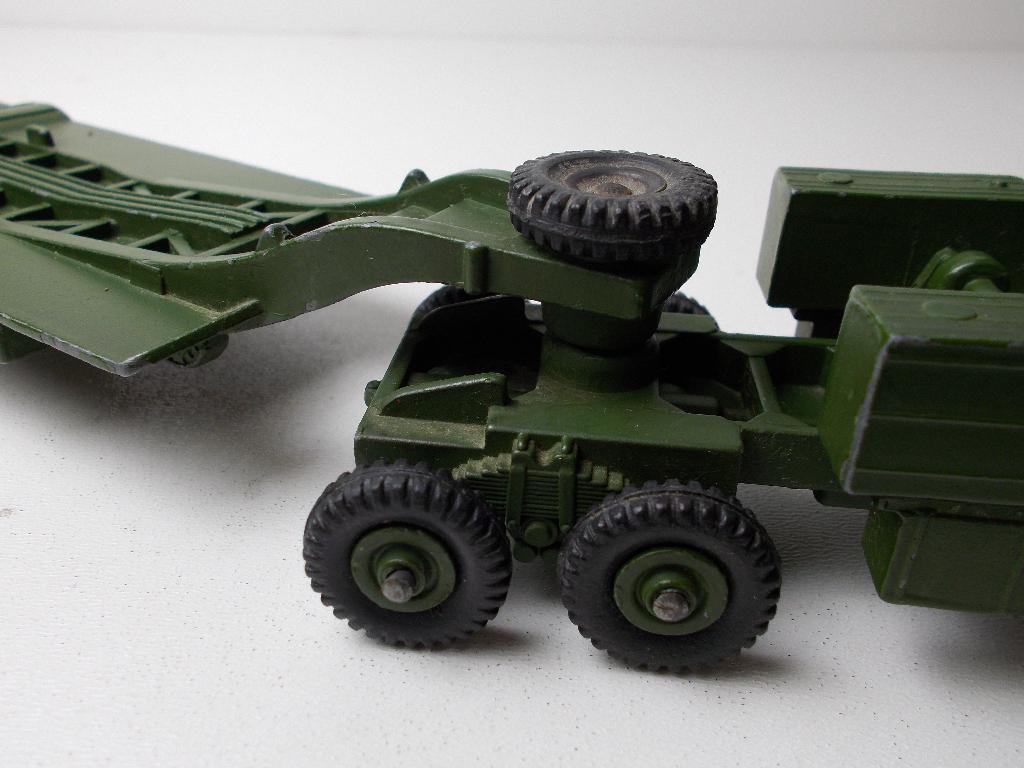 1957 Dinky Supertoys 660 MIGHTY ANTAR TANKTRANSPORTER (-F-), Hobby en Vrije tijd, Modelauto's | 1:43, Ophalen of Verzenden, Zo goed als nieuw