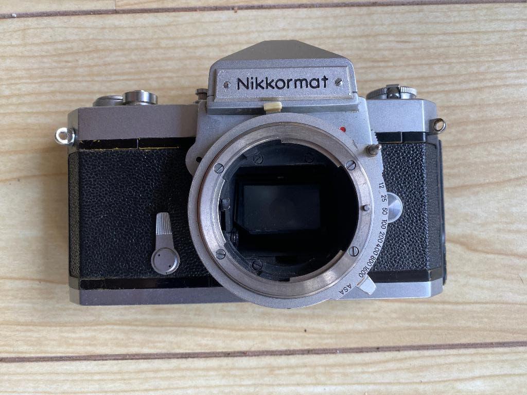 Nikon Nikkormat FT  (geen FTN dus) 1965 – 1967, Ophalen of Verzenden, Gebruikt, Spiegelreflex, Nikon