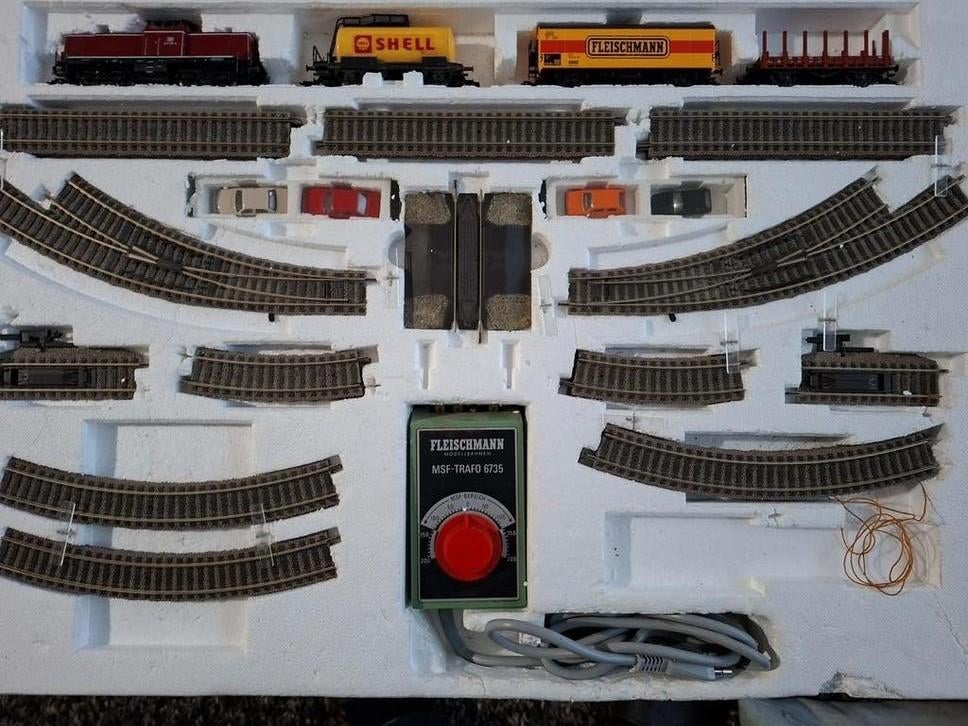 Fleischmann HO set 6372, Gelijkstroom, Fleischmann, Ophalen of Verzenden, Analoog