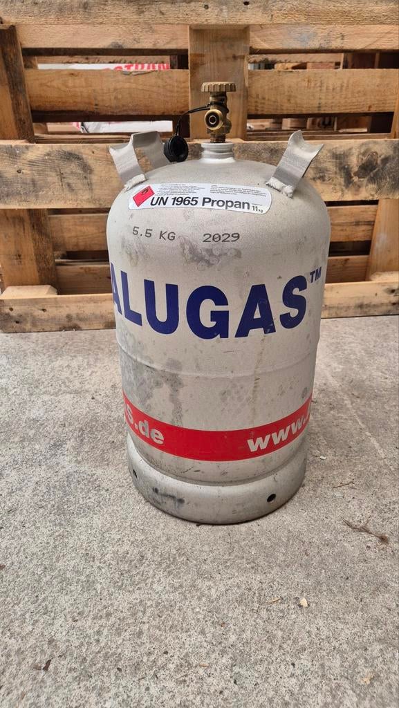 Te koop diverse gasflessen zie foto's voor meer informatie, Ophalen