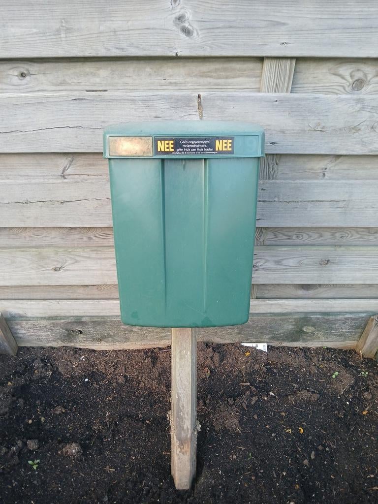 PTT groene brievenbus, Tuin en Terras, Brievenbussen, Ophalen of Verzenden