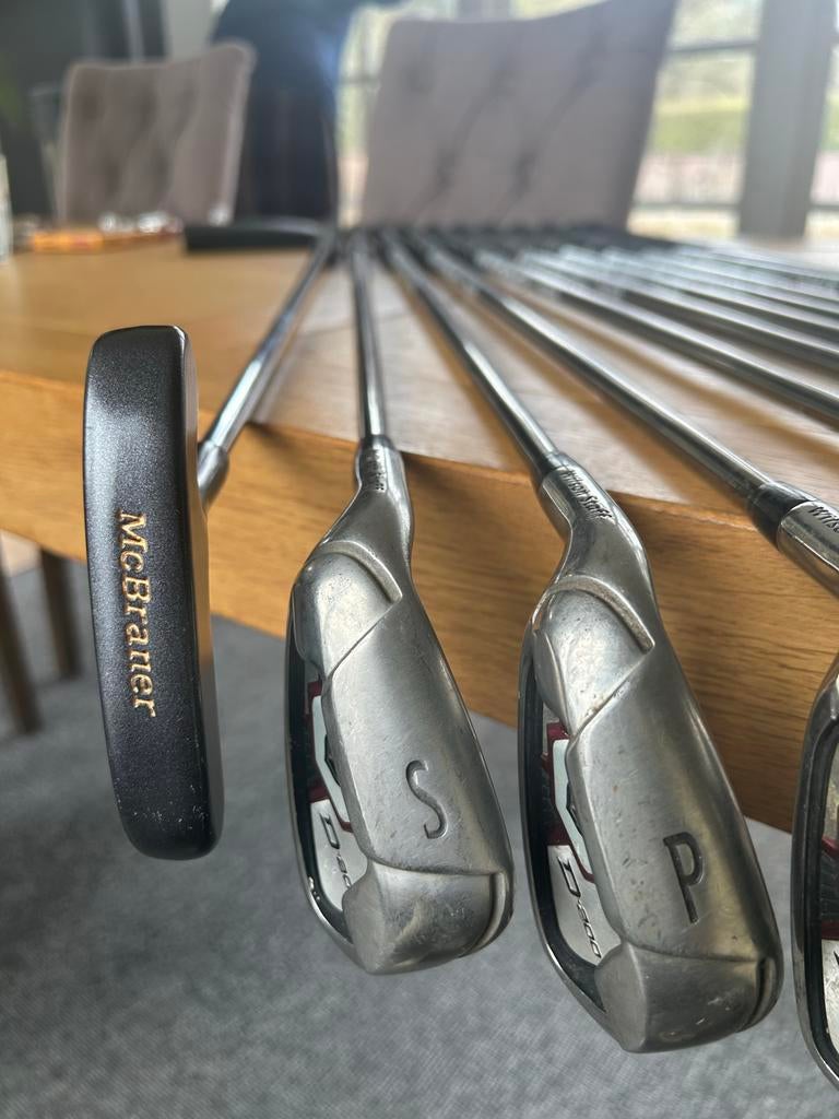 Golfset Wilson Staff D200 linkshandig met Driver King Cobra, Sport en Fitness, Golf, Ophalen, Gebruikt, Set, Overige merken