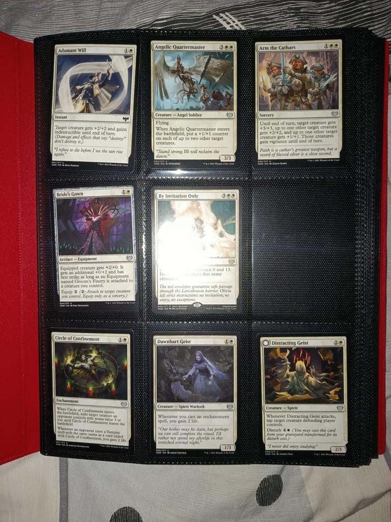 Update !Magic the gathering innistrad Crimson vow collectie, Verzenden, Zo goed als nieuw, Meerdere kaarten