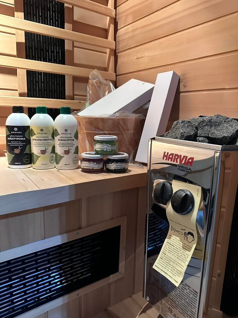 COMBI SAUNA | INFRAROOD & FINSE SAUNA | PAAS VERHUIS DEAL 🐣, Info@inner-stillness.nl, Verzenden, Fins of Traditioneel, 7665VB