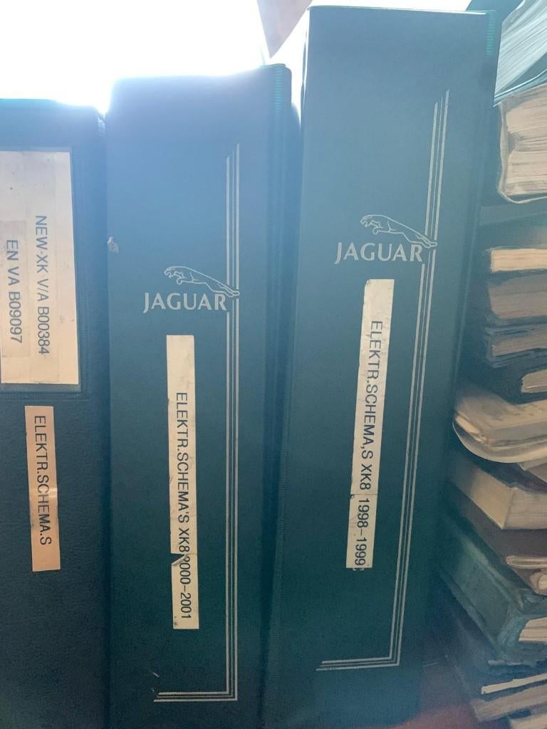 Jaguar Elektrische schema's XK8 1998 - 1999, Ophalen of Verzenden