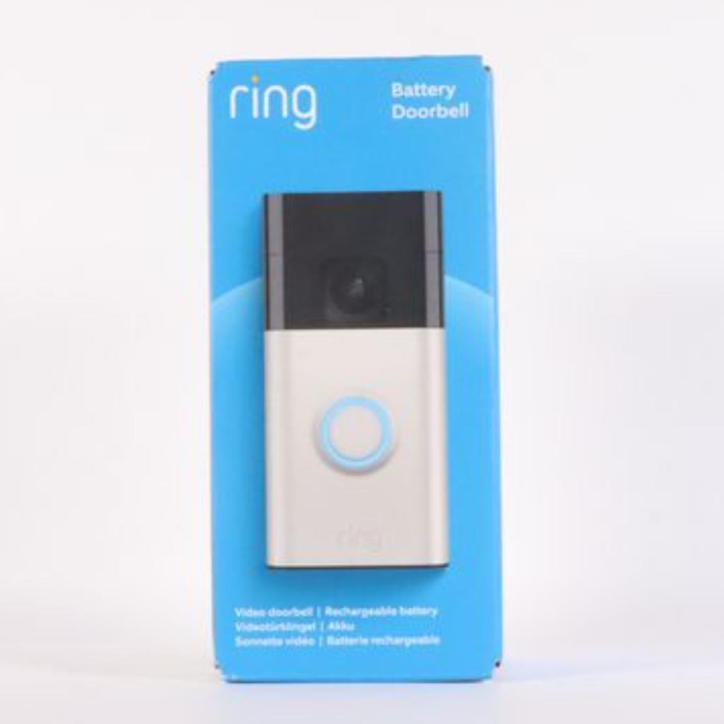 Ring Videodeurbel Op Batterij - Nieuw in seal, Ring, Nieuw, Support@ring.com, 1523 26th Street, Suite 400
Santa Monica, CA 90404
USA