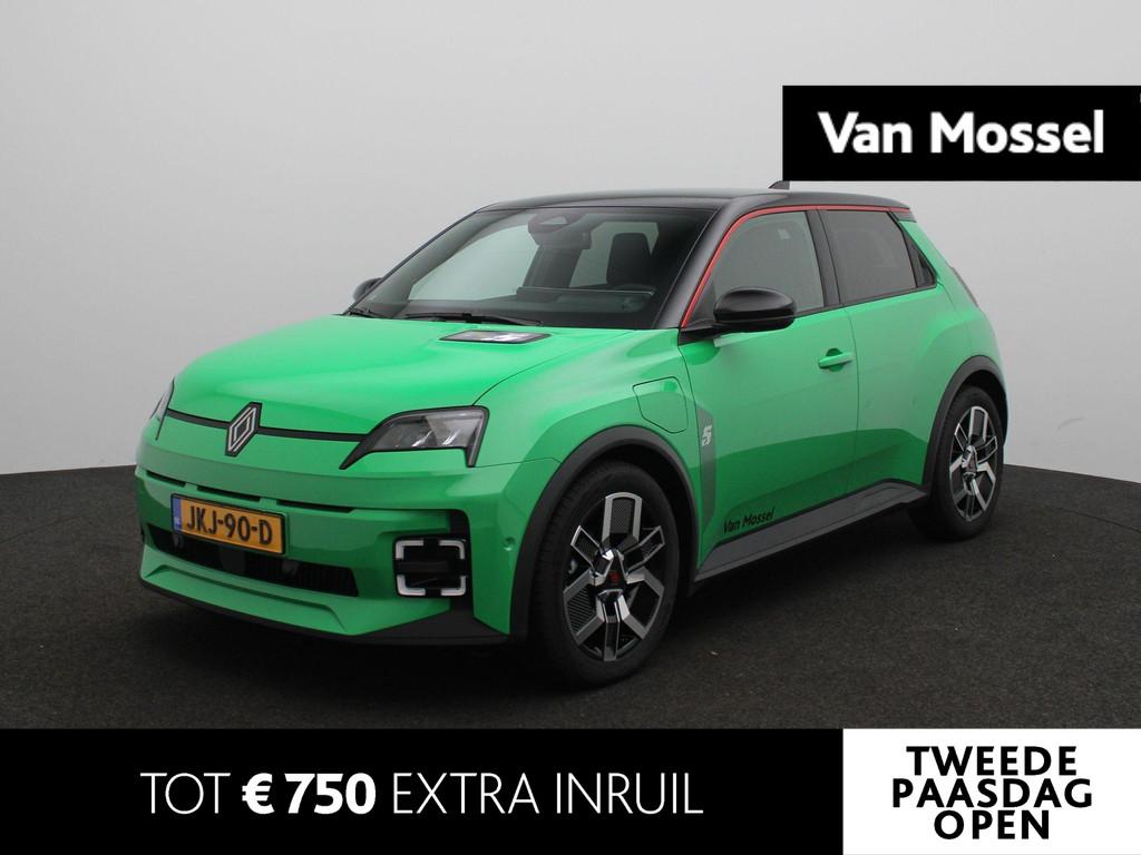 Renault 5 urban range techno 40 kWh | DEMO | Automaat | 10, Auto's, Renault, Stof, Adaptive Cruise Control, 122 pk, Origineel Nederlands