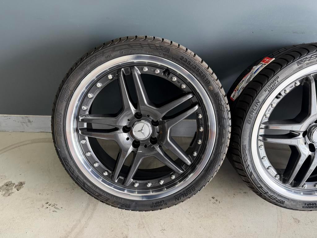 Mercedes C E CLK SLK 19 inch Amg velgen 5x112 235/35/19 New, Ophalen of Verzenden, 19 inch, Zomerbanden, Banden en Velgen