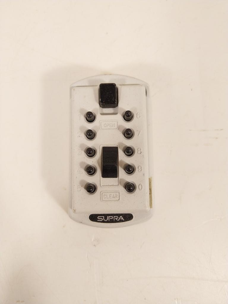 Supra sleutelkluisje grijs zo goed als nieuw., Niet ingevuld, Overige typen, Niet ingevuld, Ophalen of Verzenden