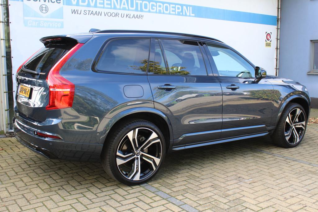 Volvo XC90 2.0 T8 Recharge AWD Ultra Dark | Incl. 12 maanden, Gebruikt, 4 cilinders, 1969 cc, Blauw