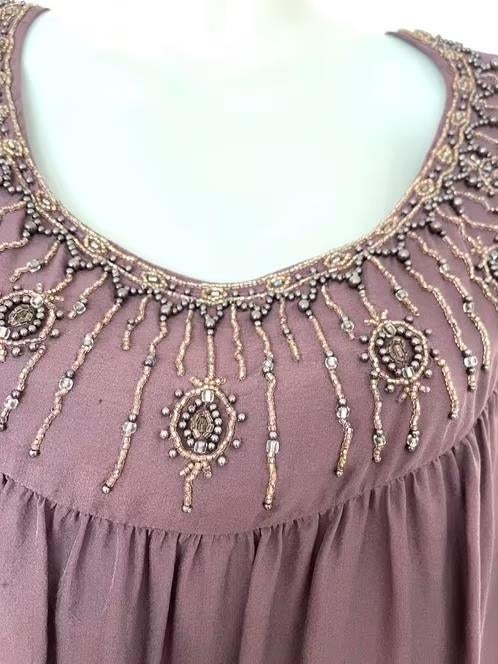 Monsoon zijden tuniek maat 44/46[v], Ophalen of Verzenden, Zo goed als nieuw, Maat 46/48 (XL) of groter, Overige kleuren