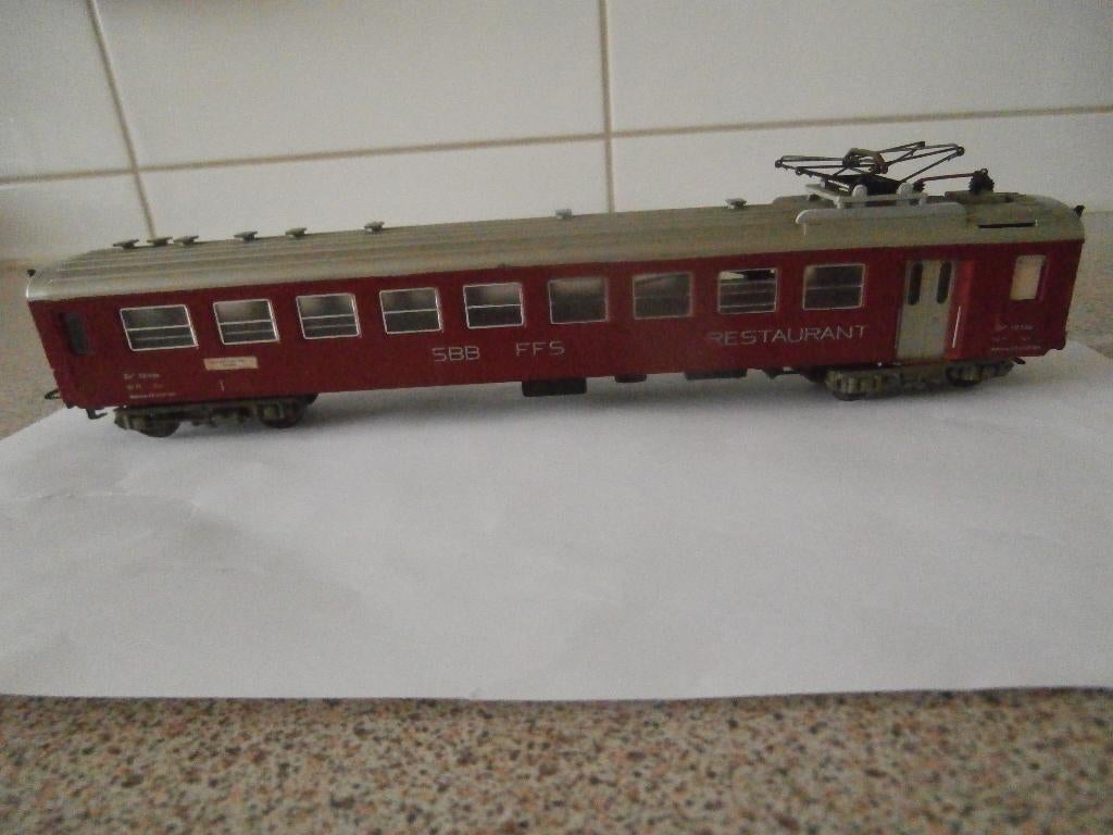 Fleischmann SBB Restaurant rijtuig nr 5131, Gelijkstroom, Fleischmann, Wagon, Ophalen of Verzenden