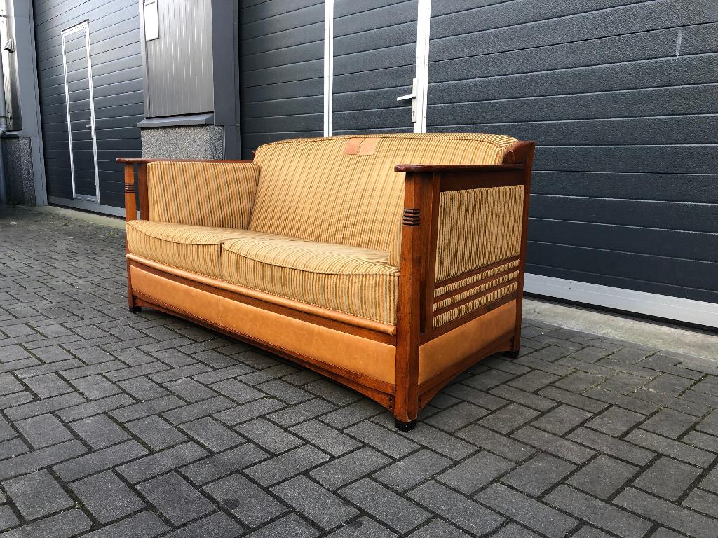 Schuitema bank, Ophalen, Gebruikt, Tweepersoons, 75 tot 100 cm