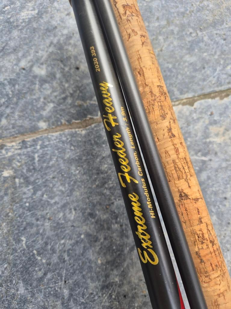 1x Spro extreme heavy feeder 3,90mtr, Watersport en Boten, Hengelsport | Witvissen, Ophalen, Werphengel