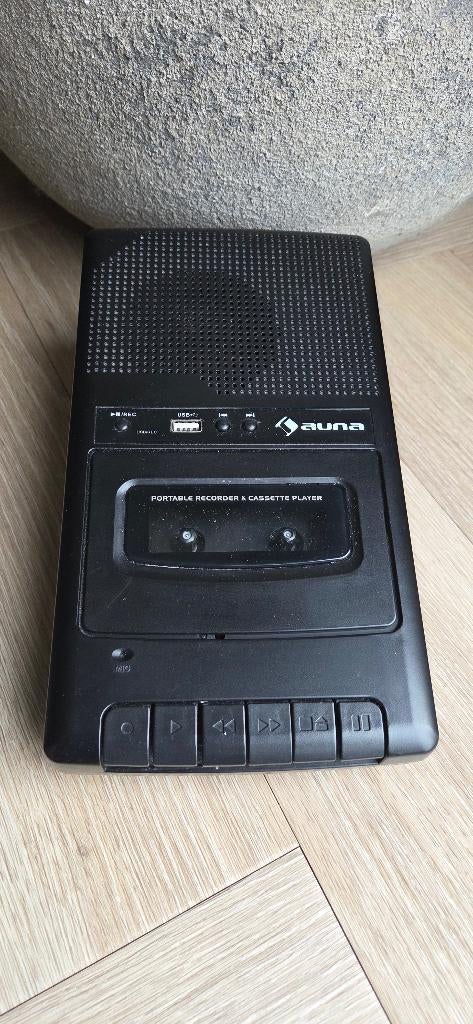 Draagbare cassette speler - cassette recorder AUNA RQ-132usb, Walkman, ., Ophalen of Verzenden, AUNA