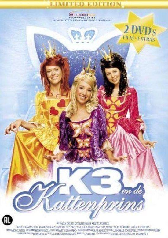 2-DVD K3 - K3 En De Kattenprins (Limited Edition), Avontuur, Alle leeftijden, Ophalen of Verzenden, Zo goed als nieuw
