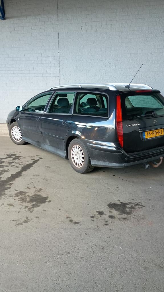 Citroën C5 2.0 16V Break 2004 Zwart, Voorwielaandrijving, 136 pk, 4 cilinders, Zwart