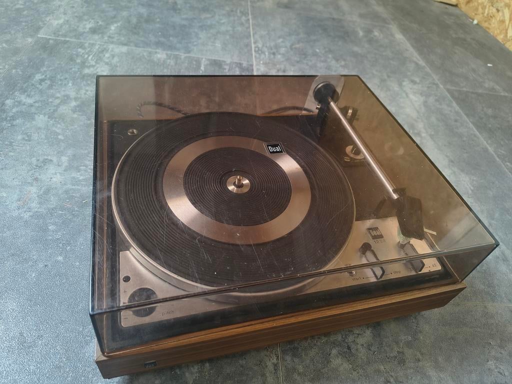 Dual 1224 automatische platenspeler, Ophalen of Verzenden, Dual, Automatisch