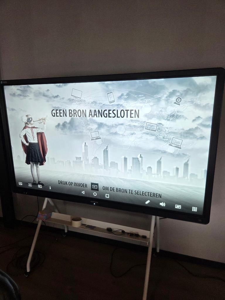 CTOUCH Touch Screen digiboard monitor 75inch, Gebruikt, 50 Hz, 100 cm of meer, Ophalen