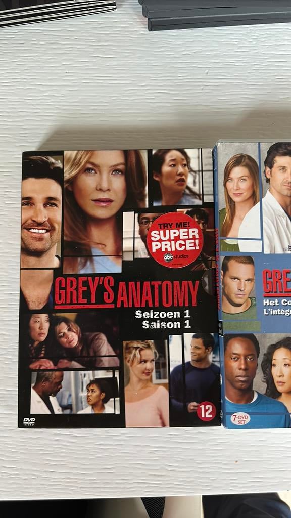 45 Dvd’s van serie  Grey’s Anatomy, Vanaf 12 jaar, Ophalen of Verzenden, Zo goed als nieuw, Drama
