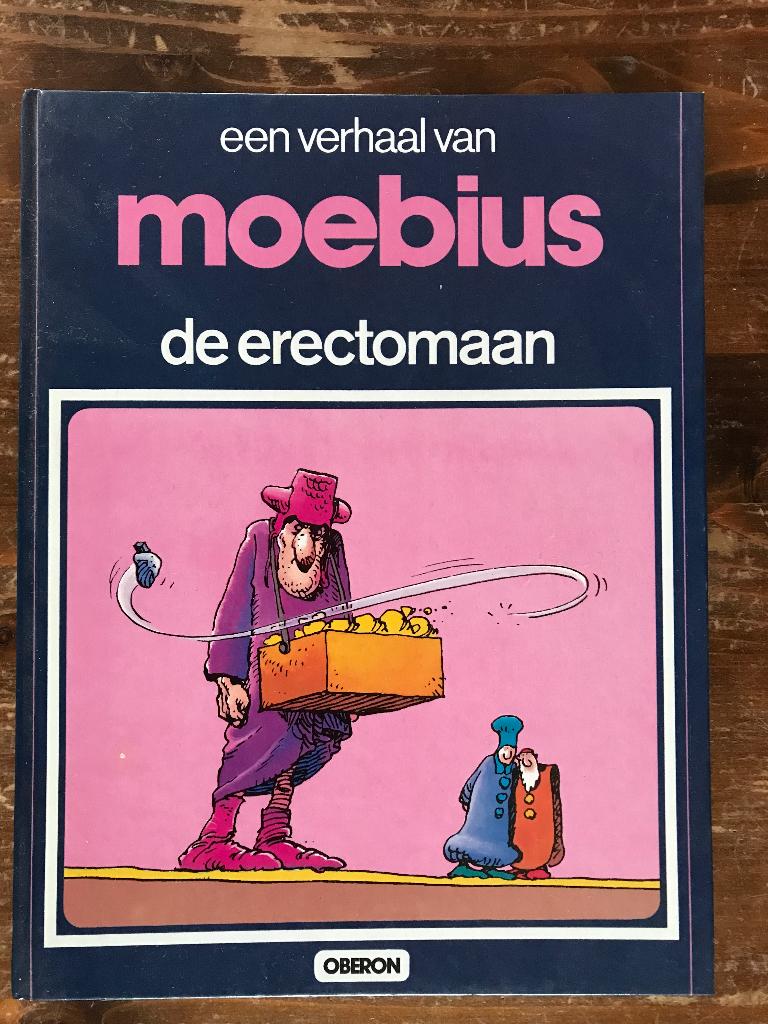 De Erectomaan, Eén stripboek, Ophalen of Verzenden, Zo goed als nieuw, Moebius (Jean Giraud)