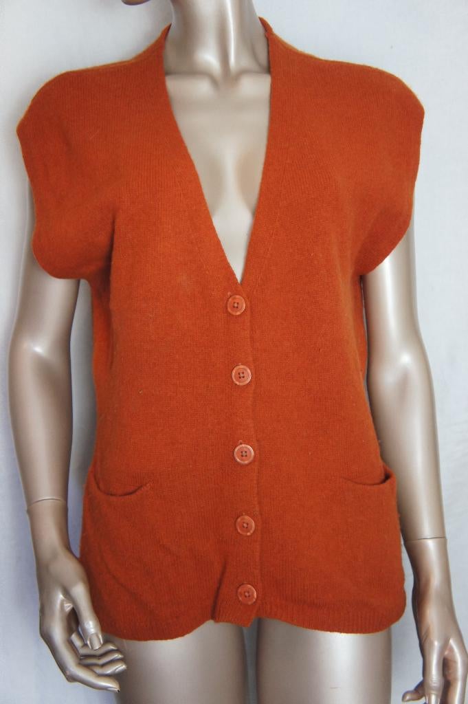 GUDRUN SJODEN gilet maat S ( valt 40/42) WOOL, Kleding | Dames, Truien en Vesten, Ophalen of Verzenden, Zo goed als nieuw, Maat 38/40 (M)