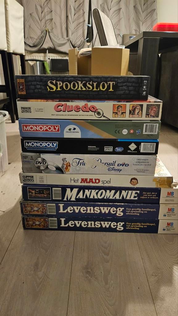 Gezelschapsspellen, Ophalen of Verzenden, Zo goed als nieuw