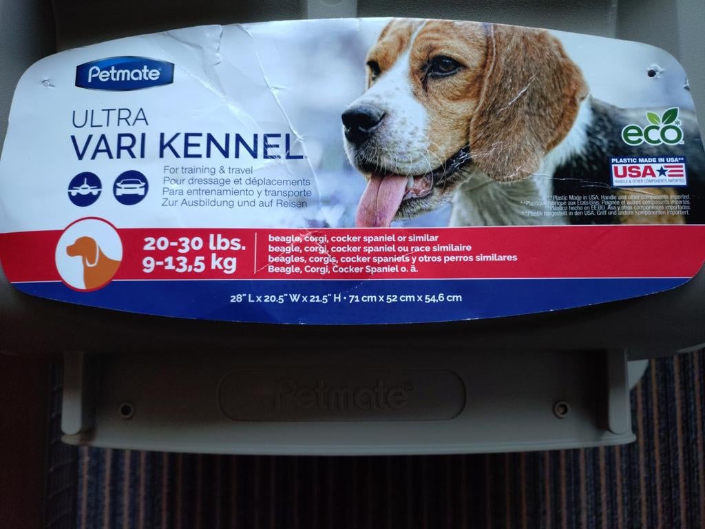Petmate Ultra Vari kennel
Transport box reisbox, Ophalen, Nieuw