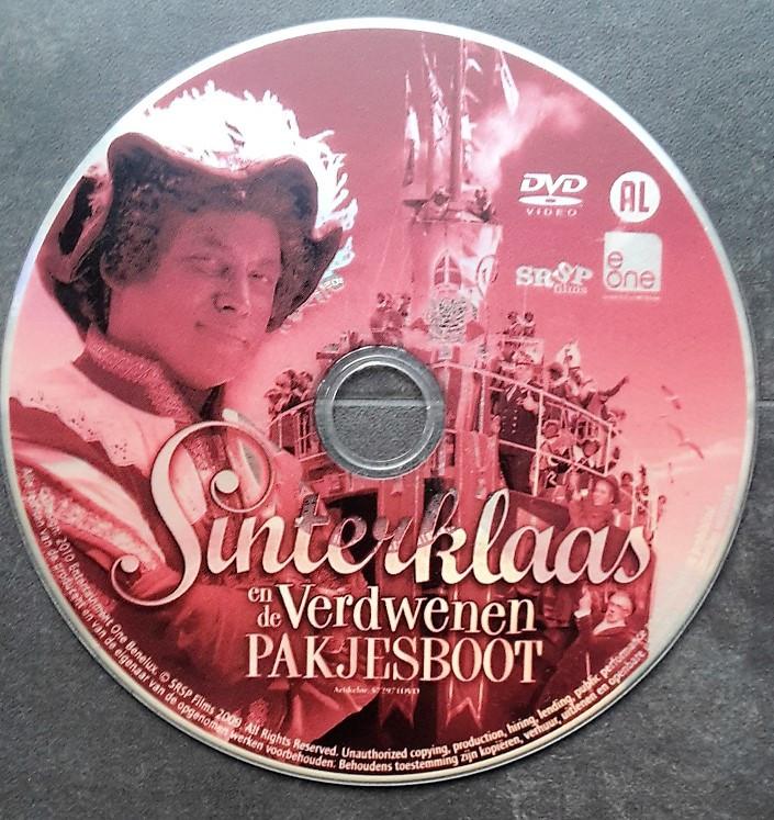 DVD - Sinterklaas en de verdwenen Pakjesboot, Avontuur, Alle leeftijden, Ophalen of Verzenden, Zo goed als nieuw