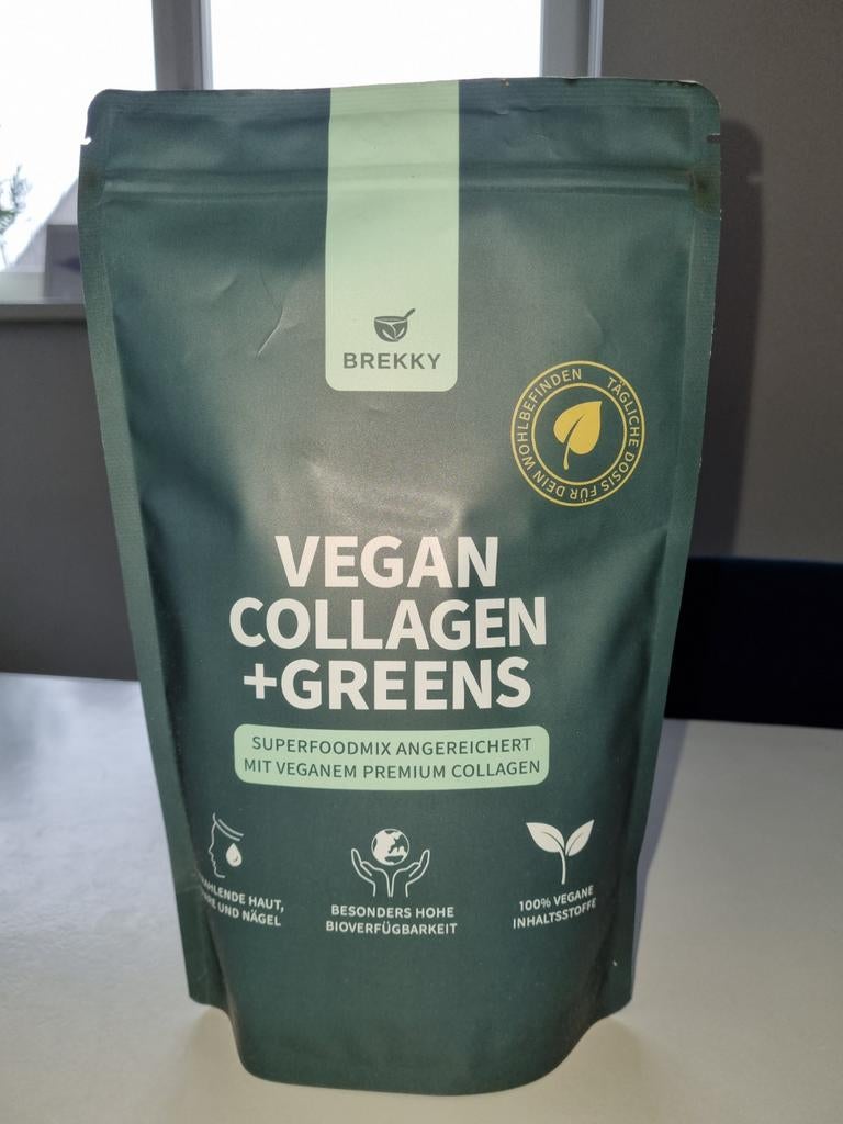 Brekky vegan collagen + greens, Ophalen of Verzenden, Nieuw, Poeder of Drank